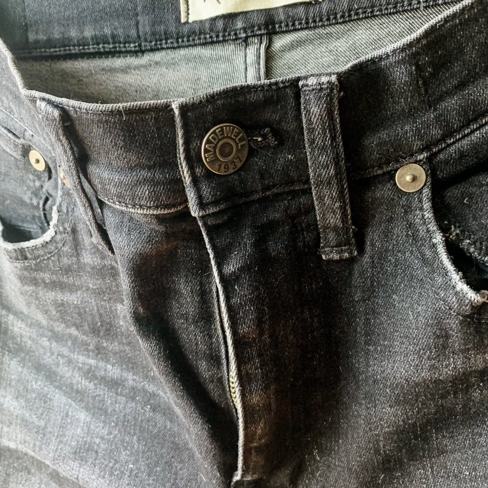 Madewell Cruiser Straight Jeans Black